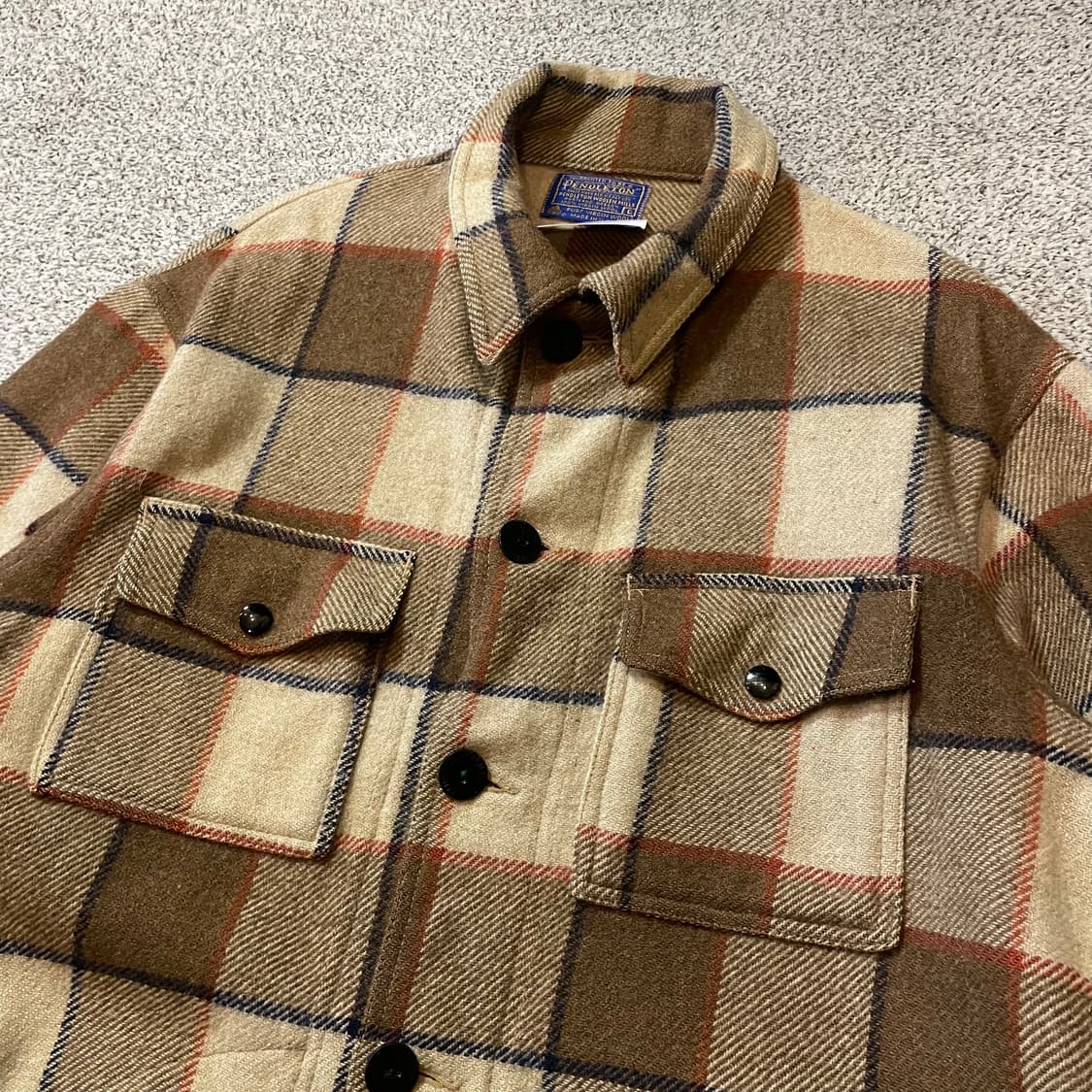 펜들턴 체크 울자켓 상품이미지2