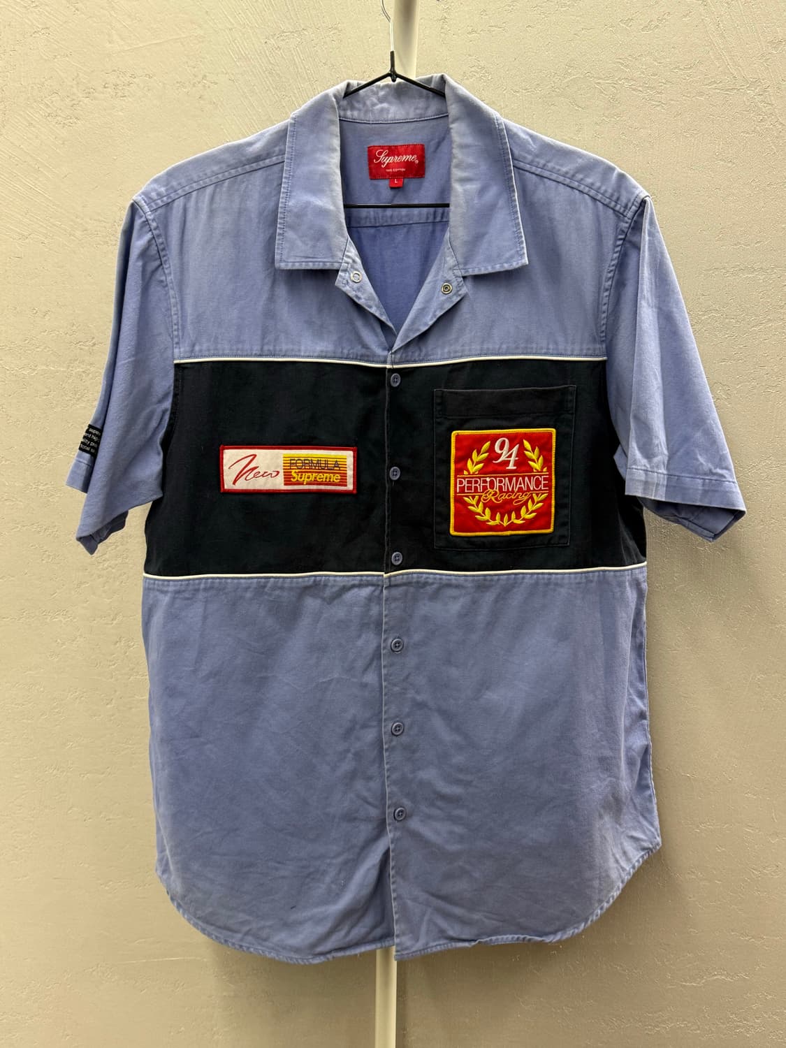 슈프림 14SS Formula 레이싱 반팔 셔츠 L 상품이미지2