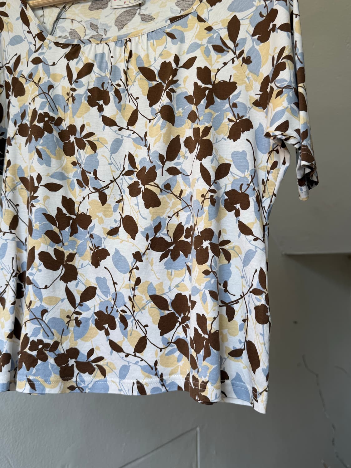 모리. 하구미 무드 에스닉 패턴탑 상품이미지3