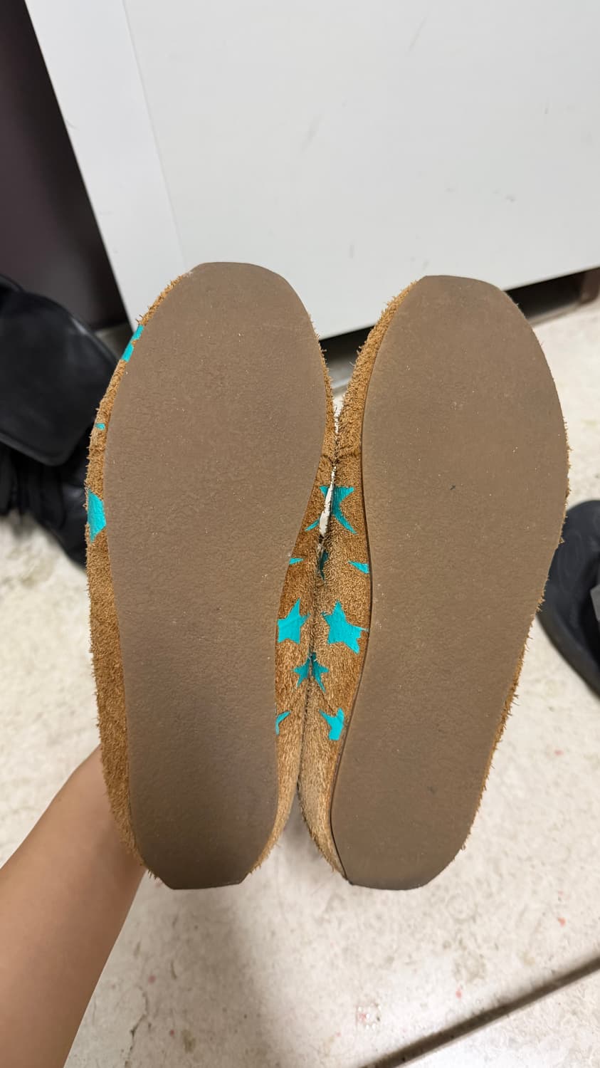 CONP 소가죽 스웨이드 스니커즈 38 상품이미지5