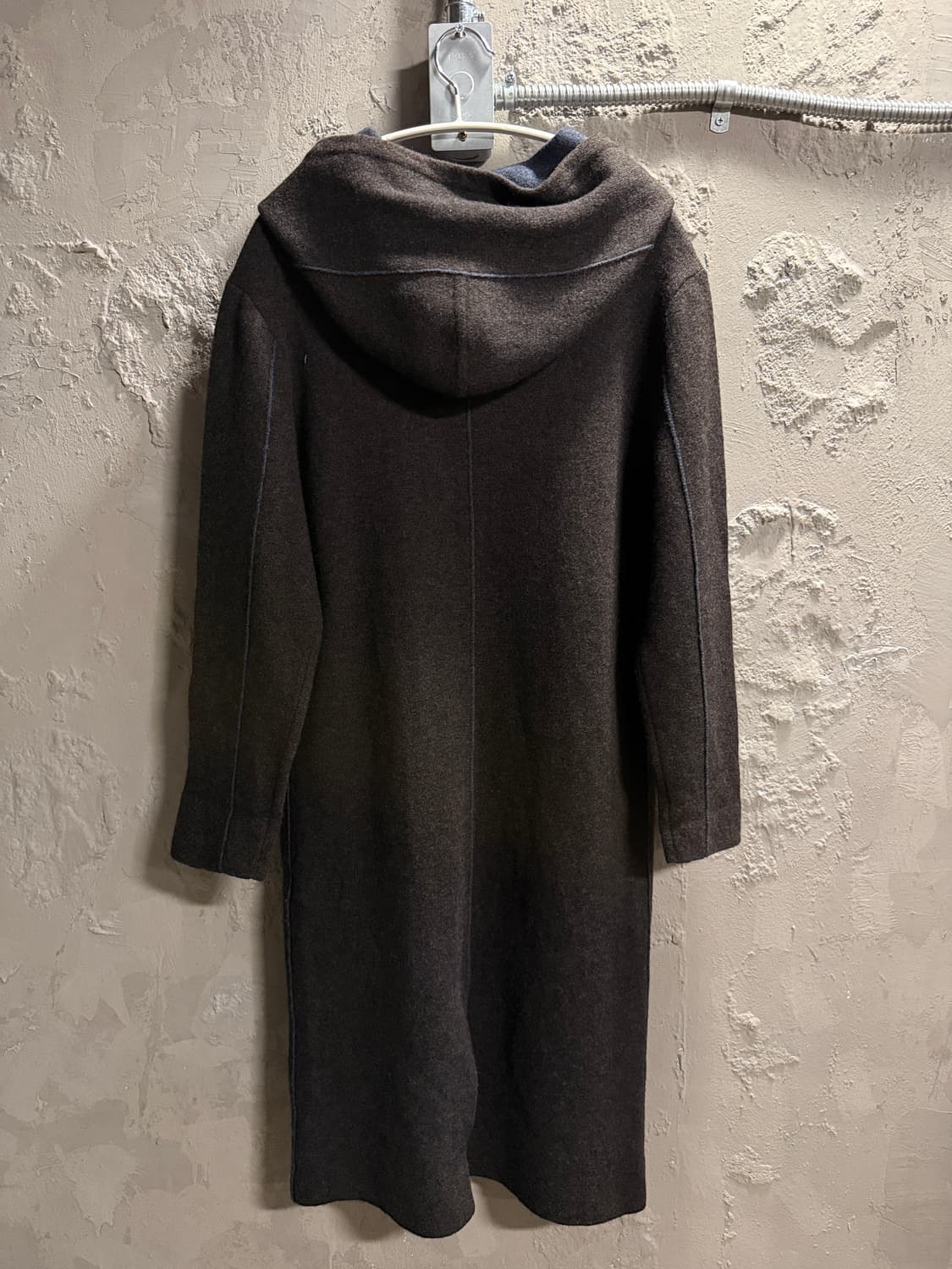 DKNY 캐시미어 블렌드 후드 니트 원피스 S 상품이미지5