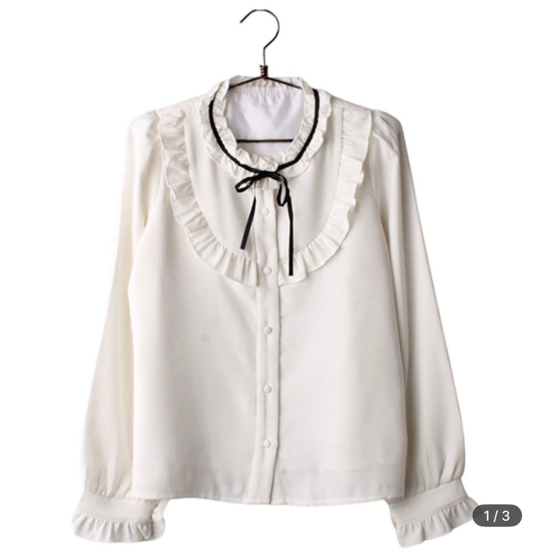 일본 빈티지 블라우스 셔츠 / 고스코어 히메 핀터깔 핀터레스트 상품이미지1