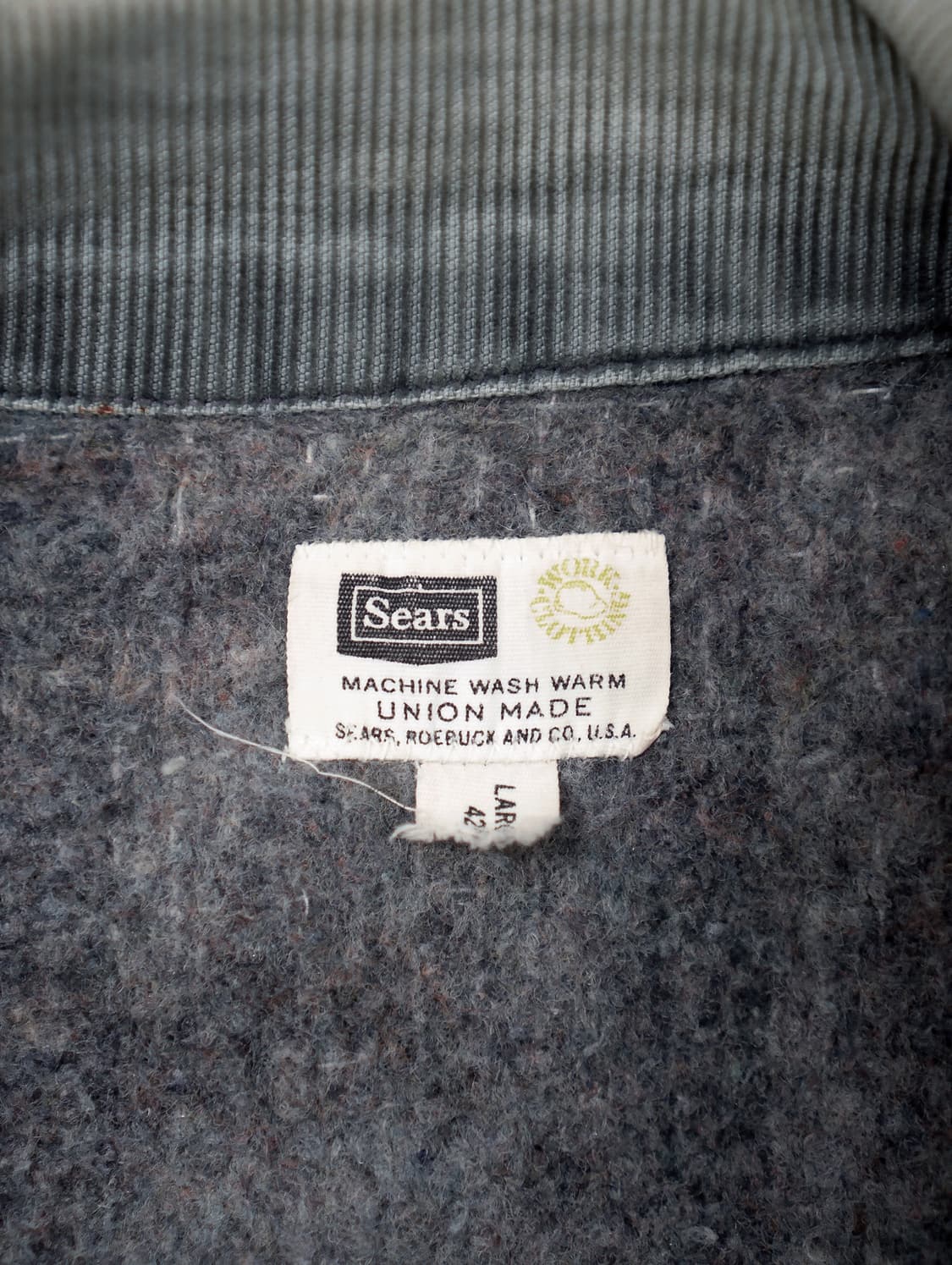 60‘s Sears Blanket Chore Jacket 상품이미지4