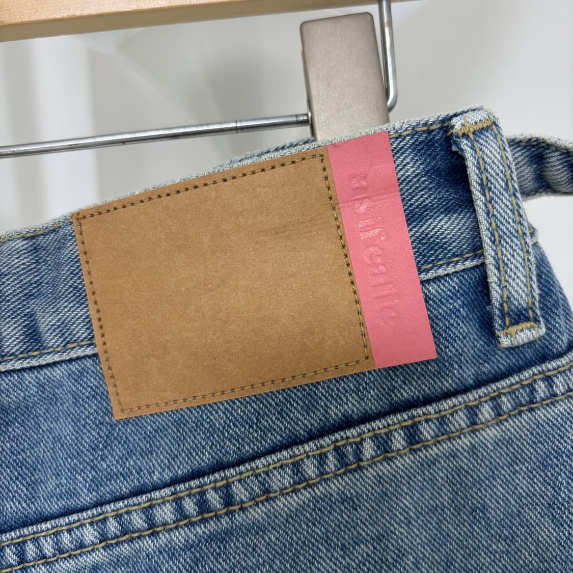 에즈이프캘리 KNEE LENGTH WIDE DENIM PANTS 상품이미지3