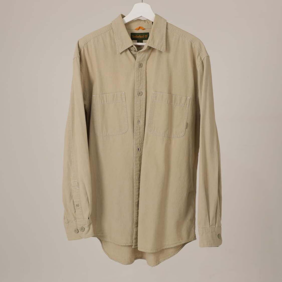 팀버랜드 가죽탭 워크 셔츠 베이지 상품이미지3