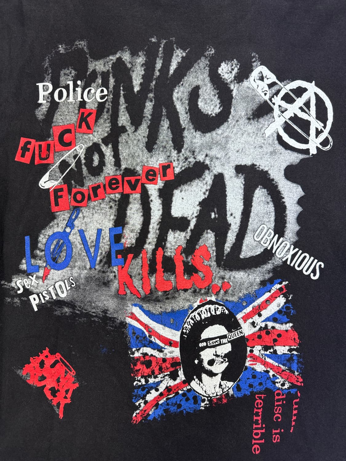 빈티지 00s 섹스피스톨즈 SEX PISTOLS 밴드 티셔츠 M 상품이미지5