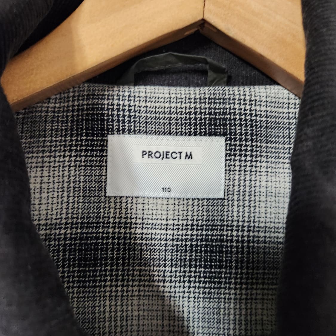 J182 [110] Project M 퀼팅 빅사이즈 점퍼 상품이미지2