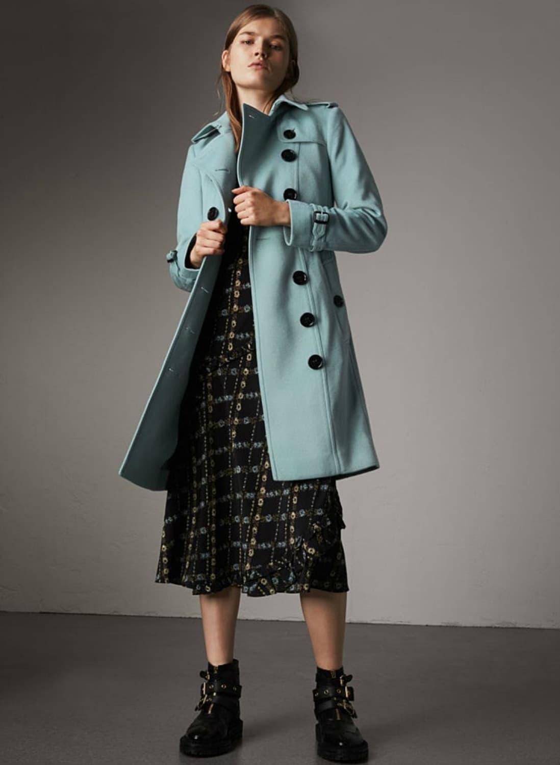 여) 버버리 캐시미어100% 코트  상품이미지10