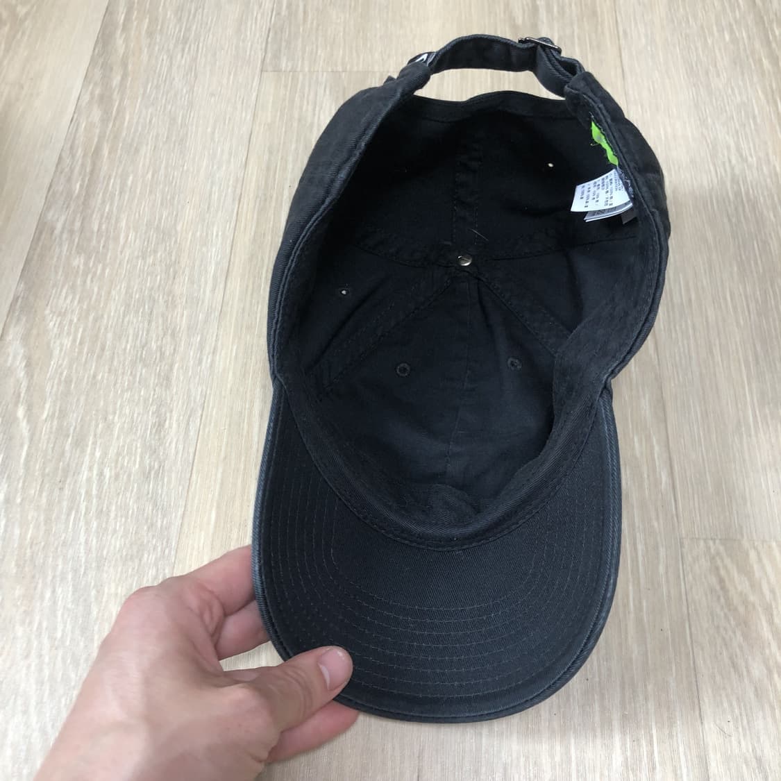 (OS) 나이키 NIKE 헤리티지 86 빅 스우시 로고 볼캡 블랙 3개  상품이미지3