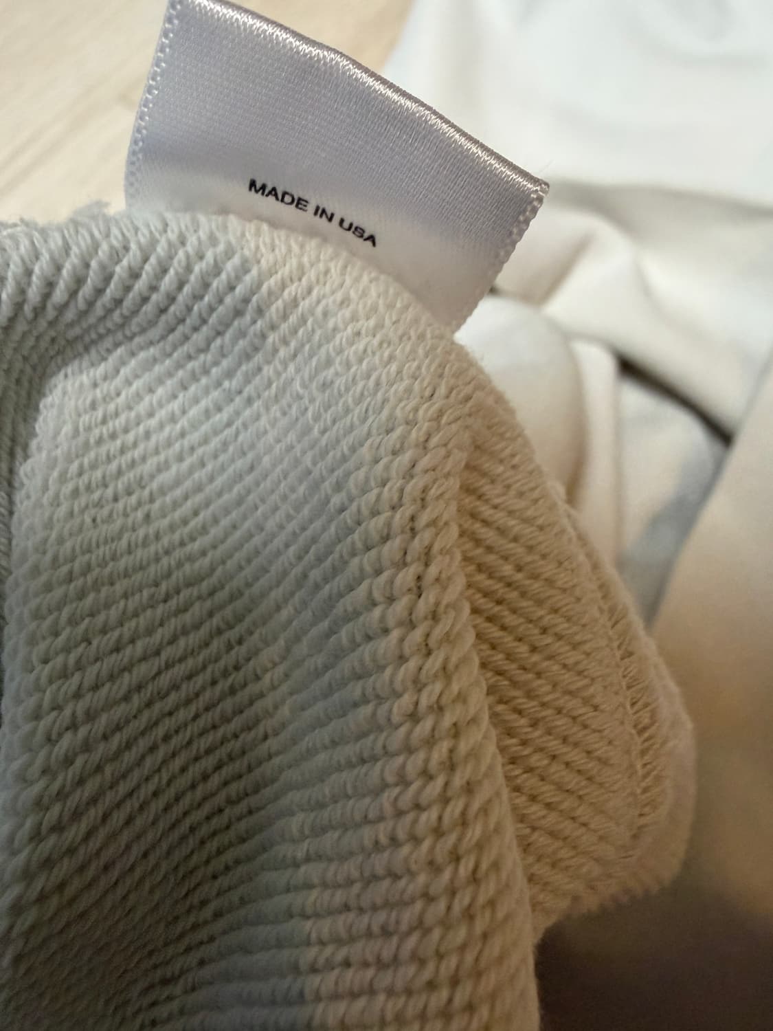 레이디화이트 맨투맨(40사이즈) 상품이미지3