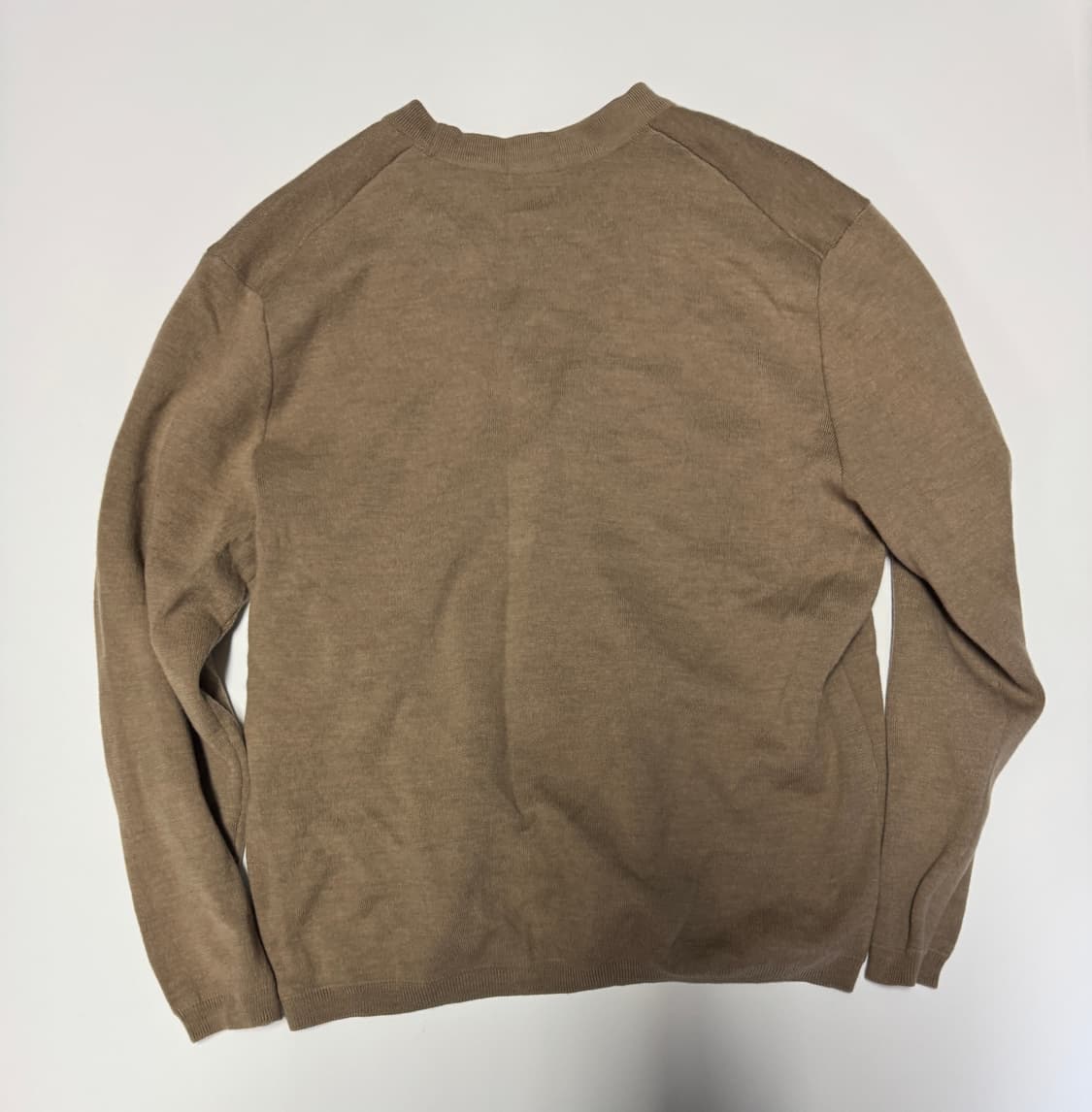 무신사스탠다드 미니멀 오버핏 가디건 2XL 베이지 상품이미지2