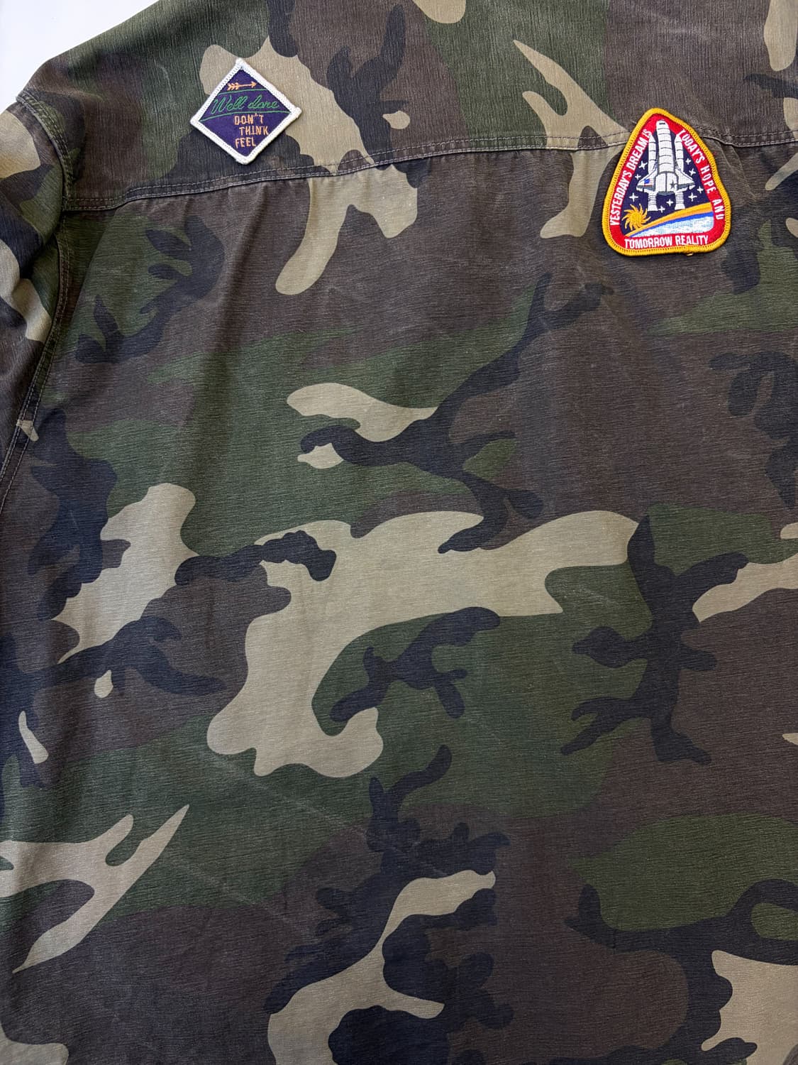 파워투더피플 멀티 패치 카모 BDU 자켓 상품이미지2