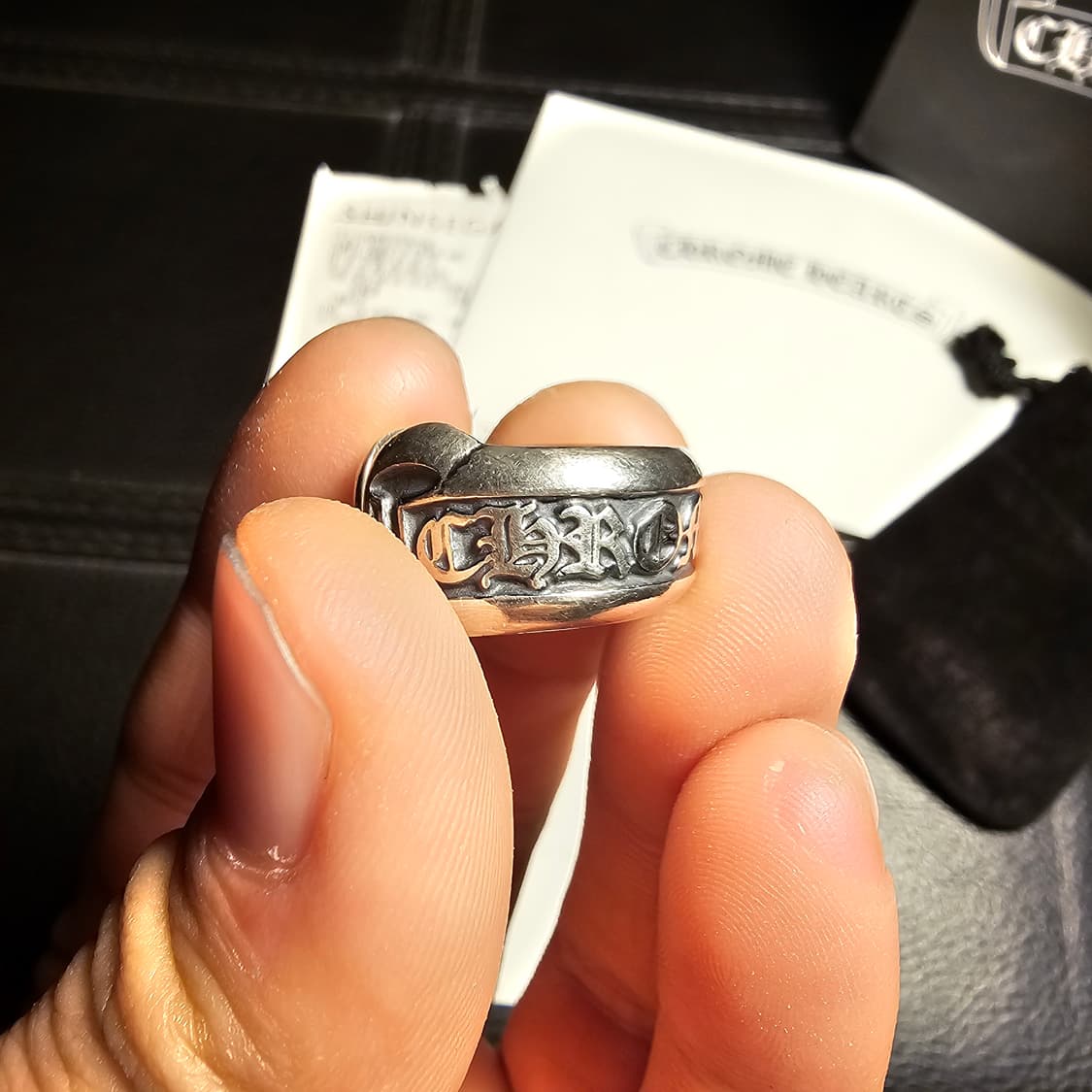 크롬하츠 스크롤라벨링 스몰 [13~14호] 상품이미지2