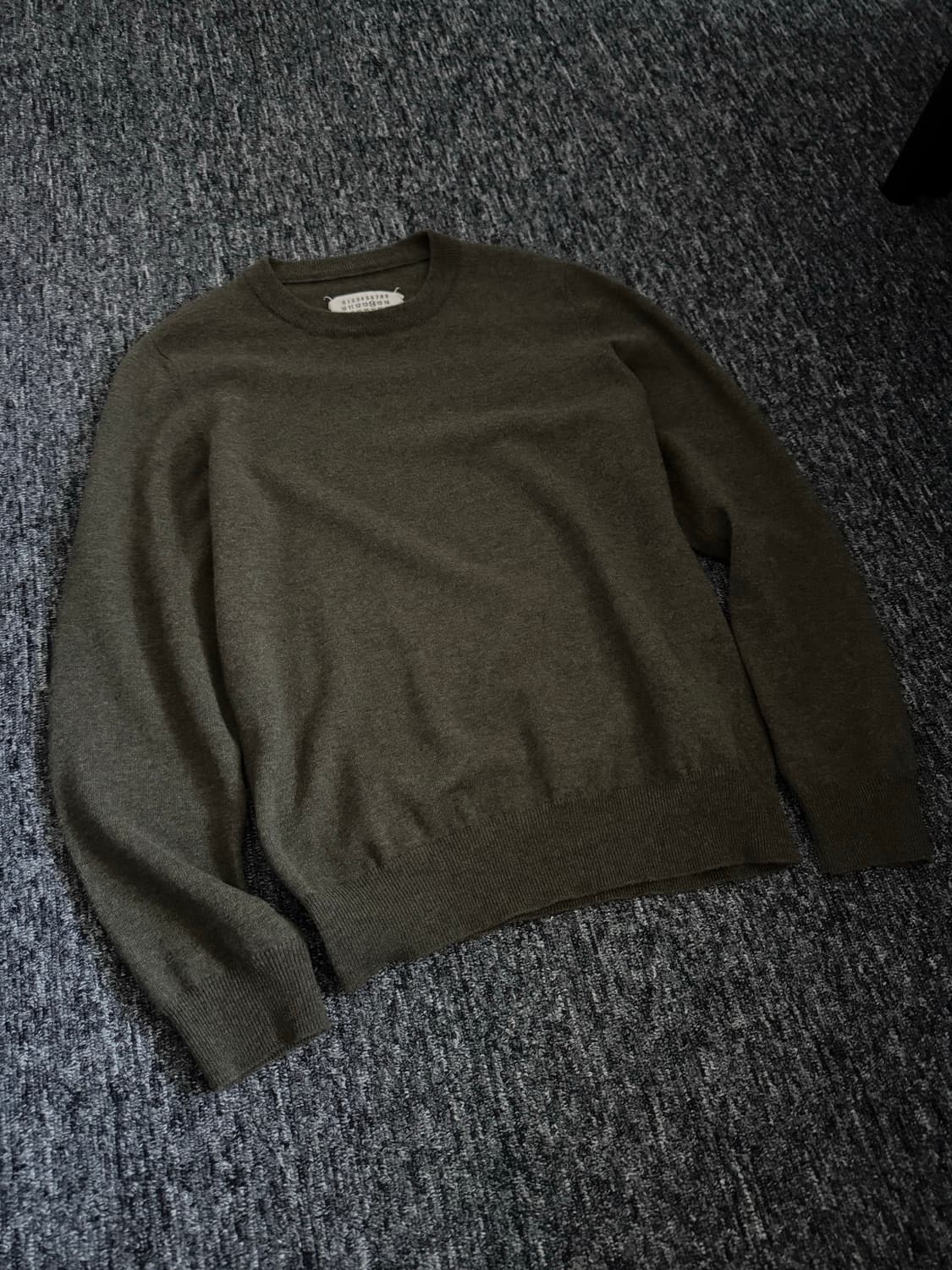 메종 마르지엘라 앨보패치 라나울 니트 상품이미지2