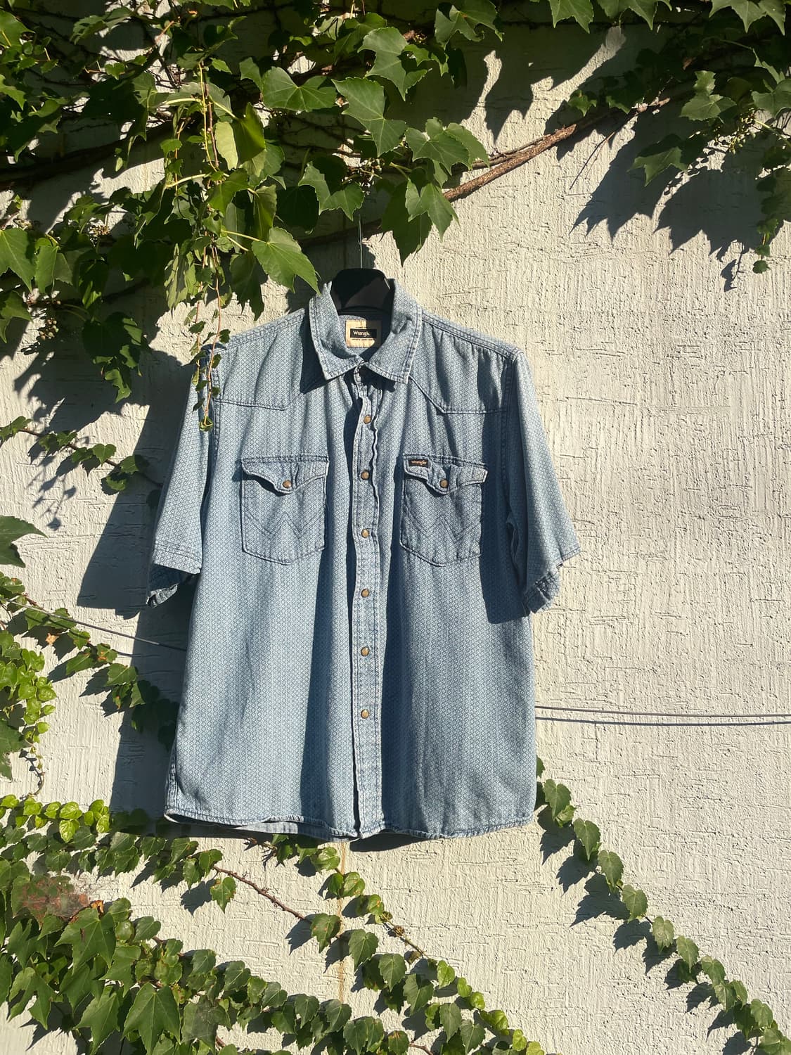 Wrangler vintage western shirt 상품이미지1
