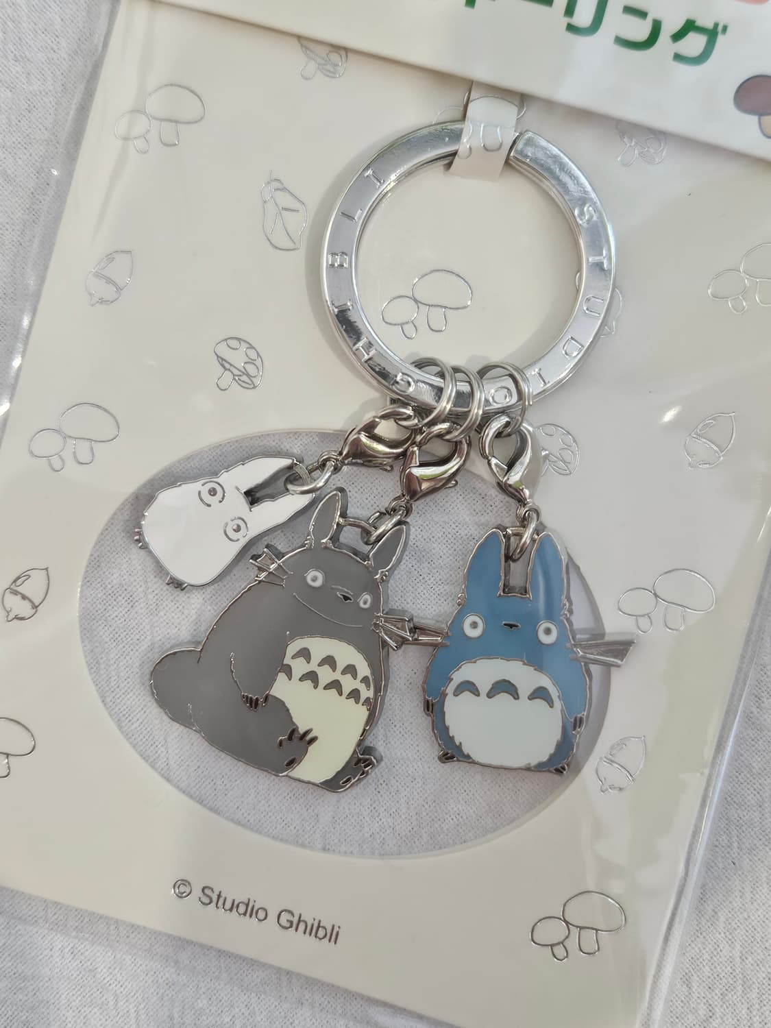 (정품)지브리 토토로 마녀배달부 키키 지지고양이 메탈 키링 키홀더 상품이미지5