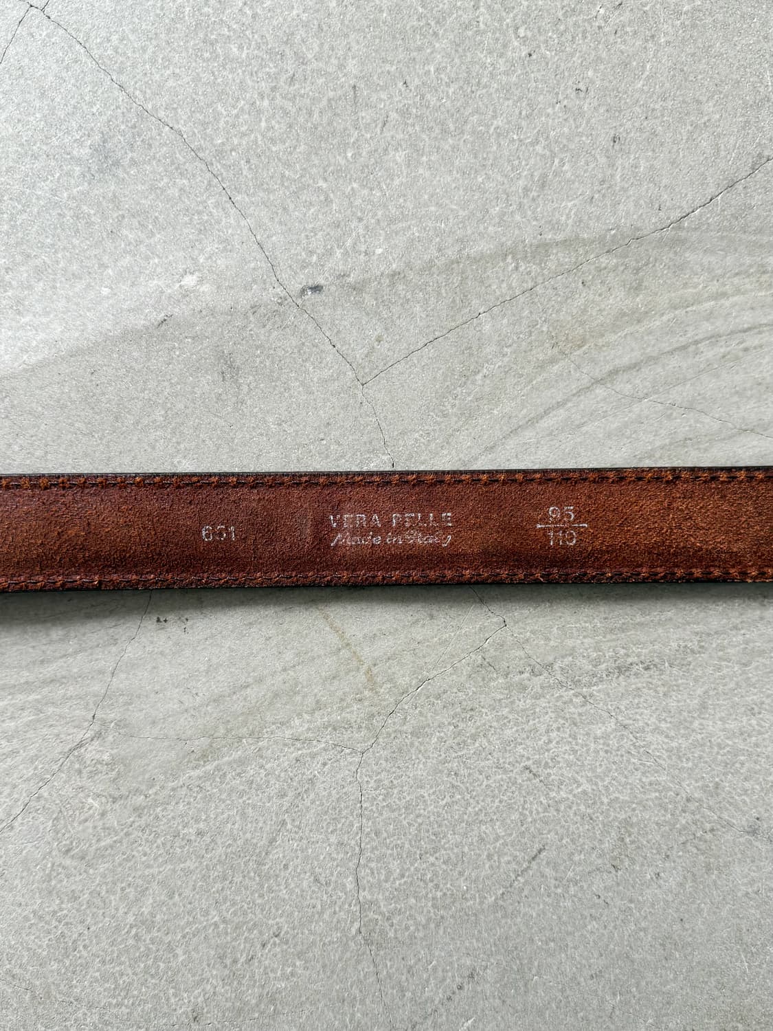 Vera Pelle Genuine Leather Belt 상품이미지6