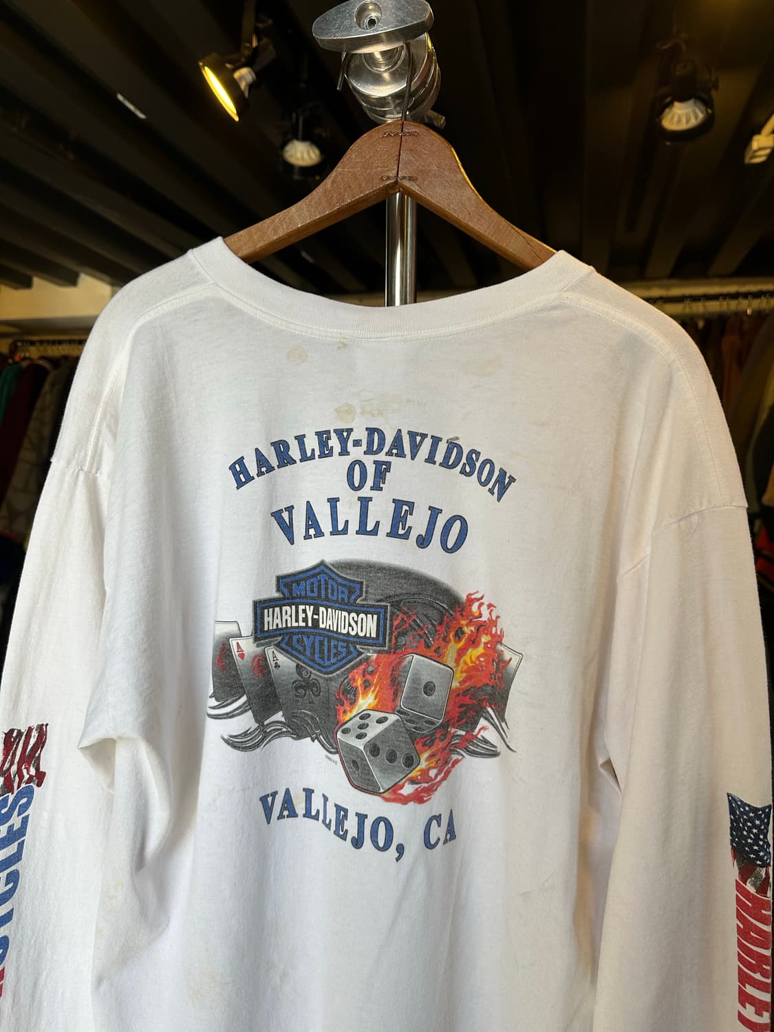 할리데이비슨 프린팅 롱슬리브 티셔츠 2007 made in usa 상품이미지8