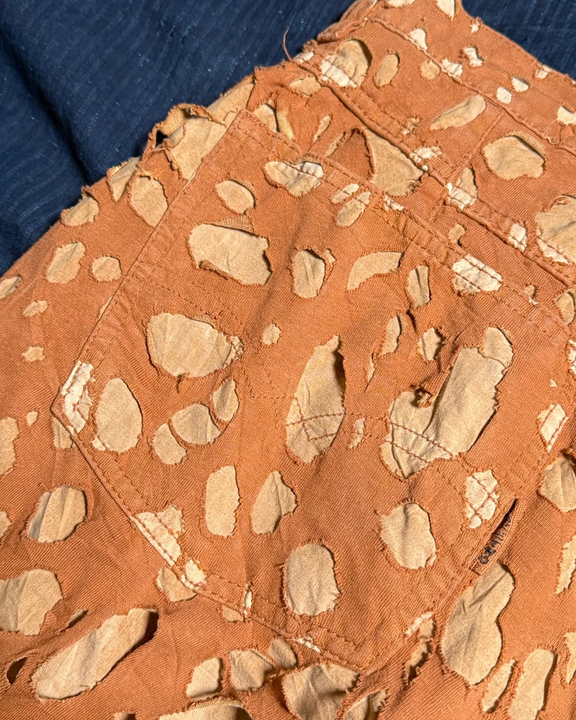 90-00‘s Take Two 디스트레스드 레이어드 컷아웃 팬츠 31 상품이미지6