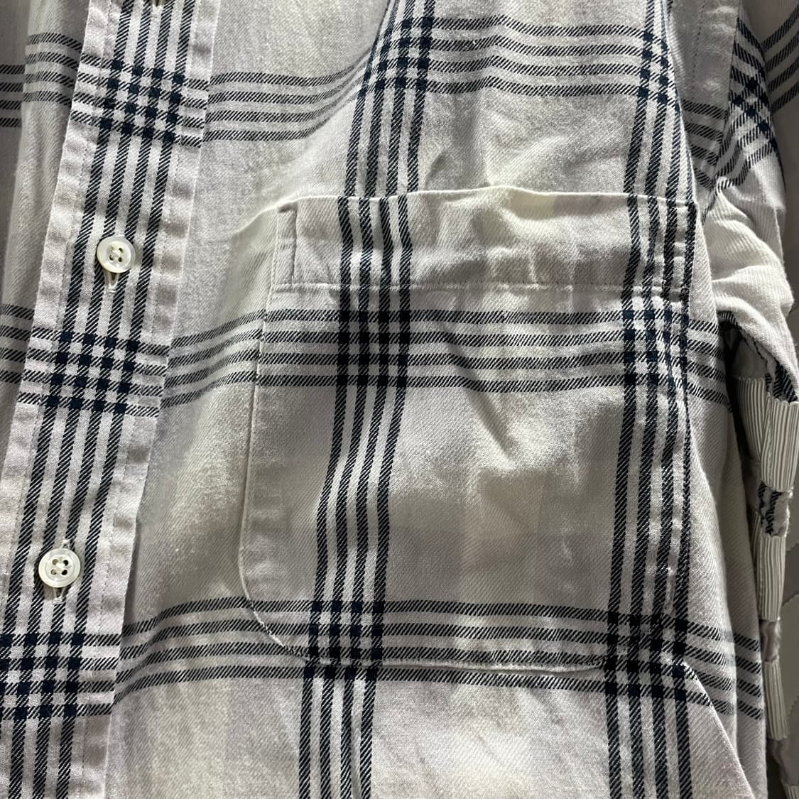 톰브라운/ 테이핑 4선 체크 셔츠/ 2 상품이미지4