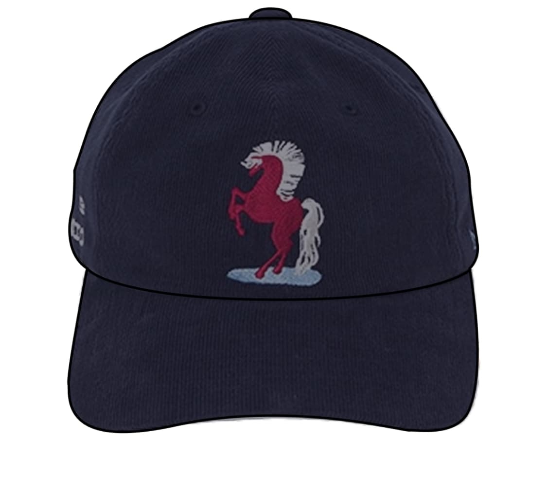 아이앱 스튜디오 레드 홀스 캡 모자 네이비아이앱 스튜디오 레드 홀스 캡  상품이미지1