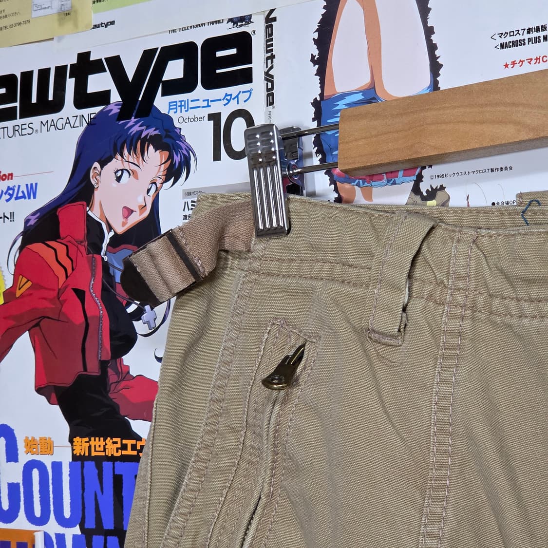 빈티지 베이지 브라운 멀티포켓  카고팬츠 상품이미지3