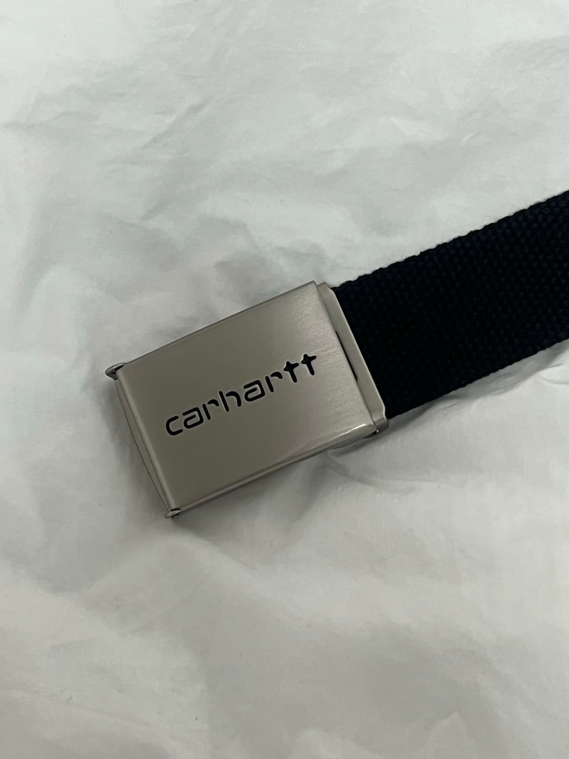 칼하트 클립 벨트 CARHARTT CLIP BELT CHROME 상품이미지1