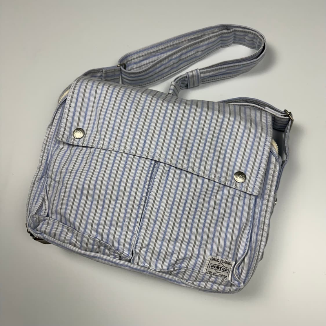요시다포터 70주년 스트라이프 숄더백 상품이미지2