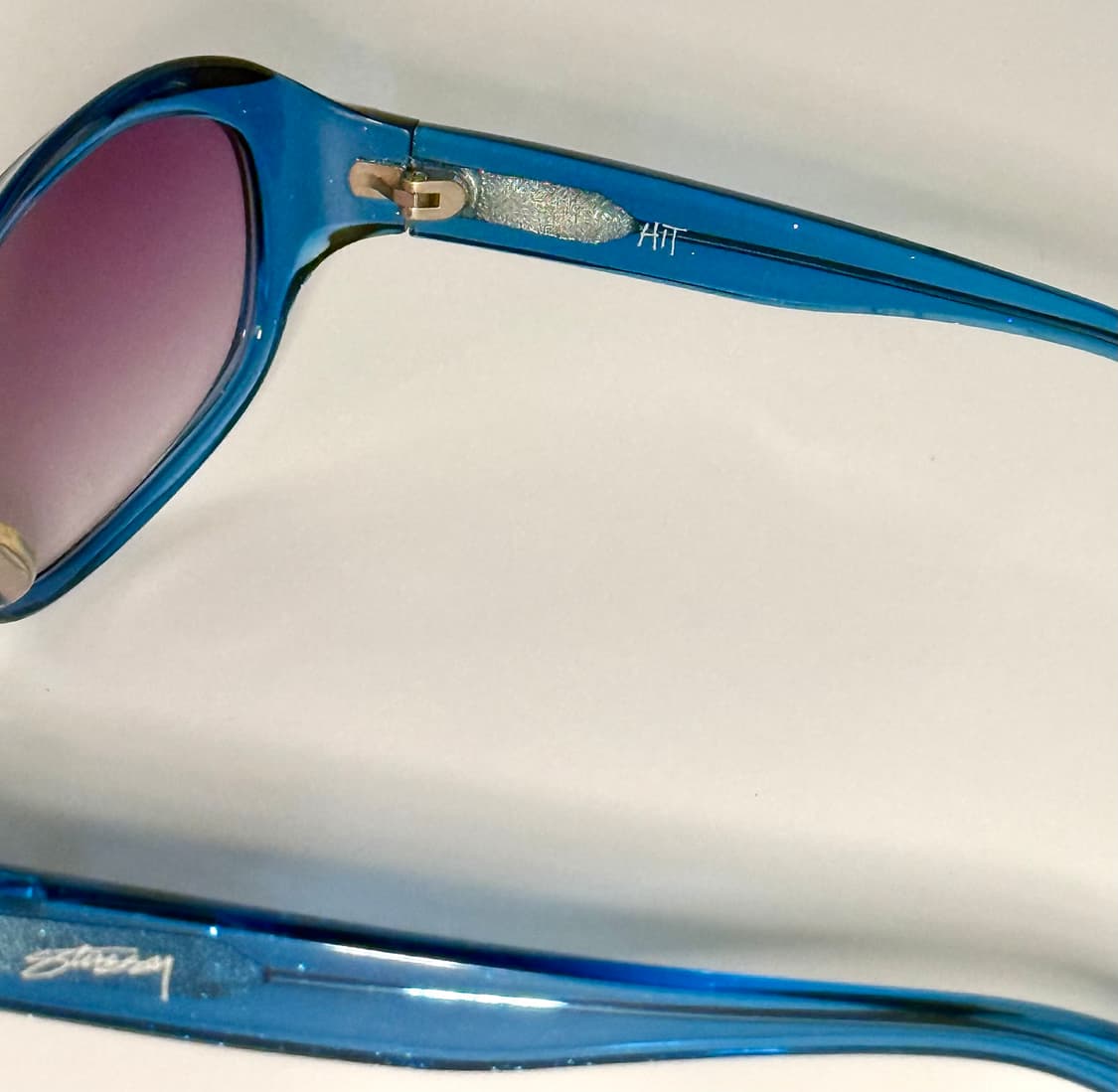 스투시(Stussy) HIT 선글라스 블루 빈티지 단품 상품이미지3