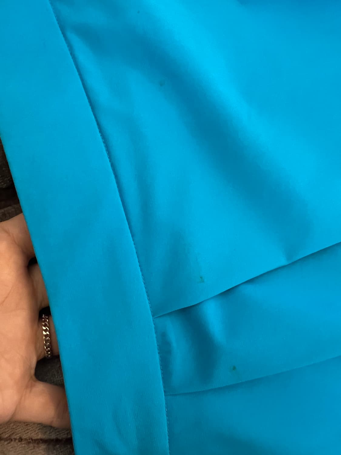 구호 KUHO 여성 터콰이즈블루 핀턱디자인 치마바지 상품이미지9