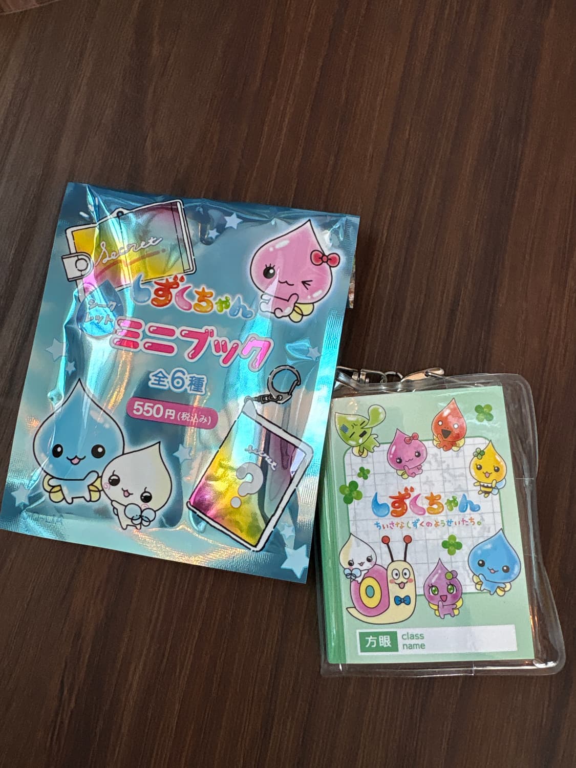 시즈쿠짱 랜덤 키링 개봉 상품이미지1