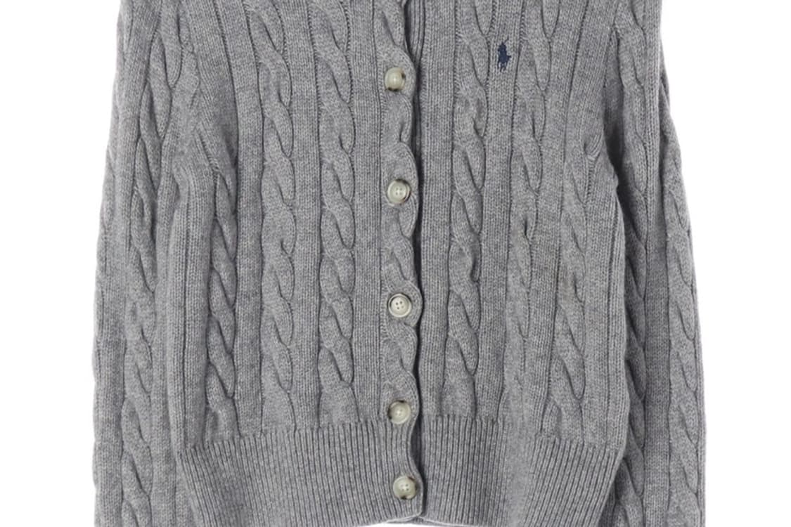 폴로 랄프로렌 울 캐시미어 케이블 가디건 L 상품이미지4