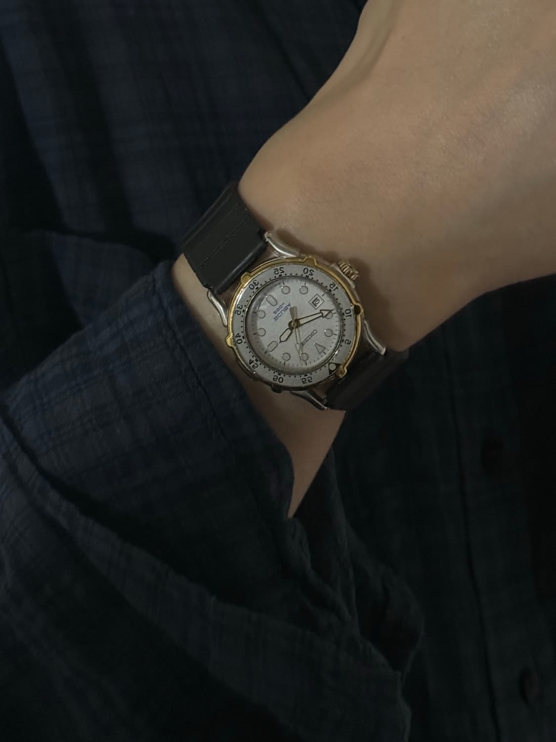 Seiko 빈티지 쿼츠 다이버 여성 시계 상품이미지5