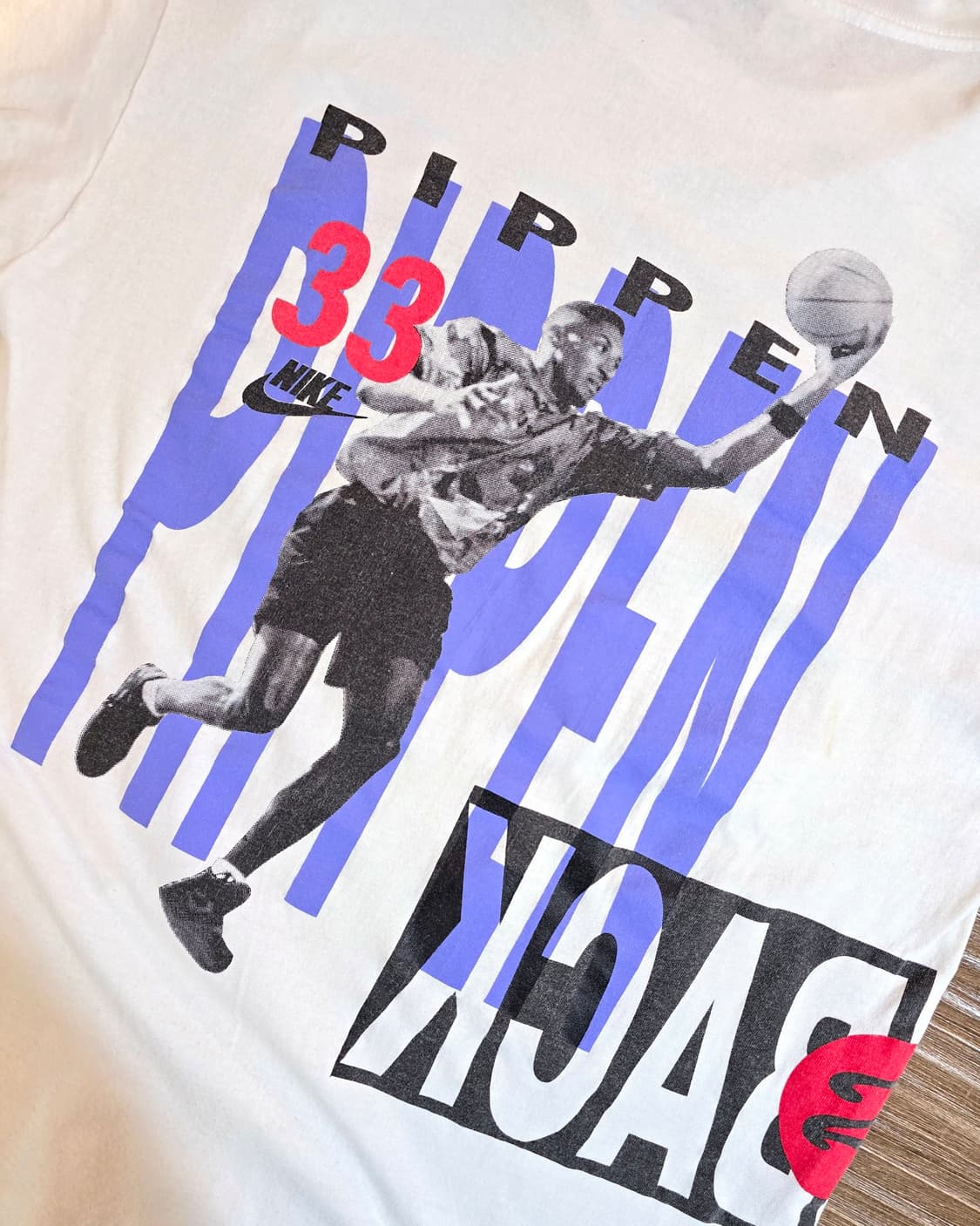 90s 나이키 조던&피펜 티셔츠 USA (Nike Jordan) 상품이미지4