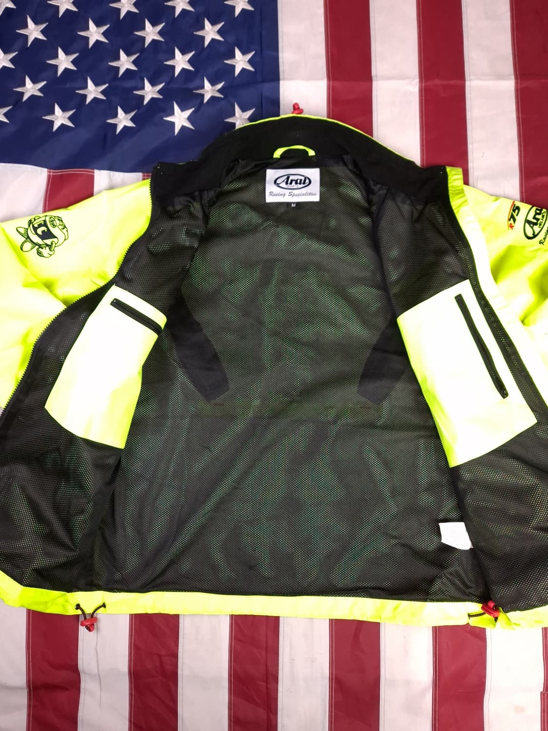 오리지날 아라이 자수 라이더자켓 상품이미지7