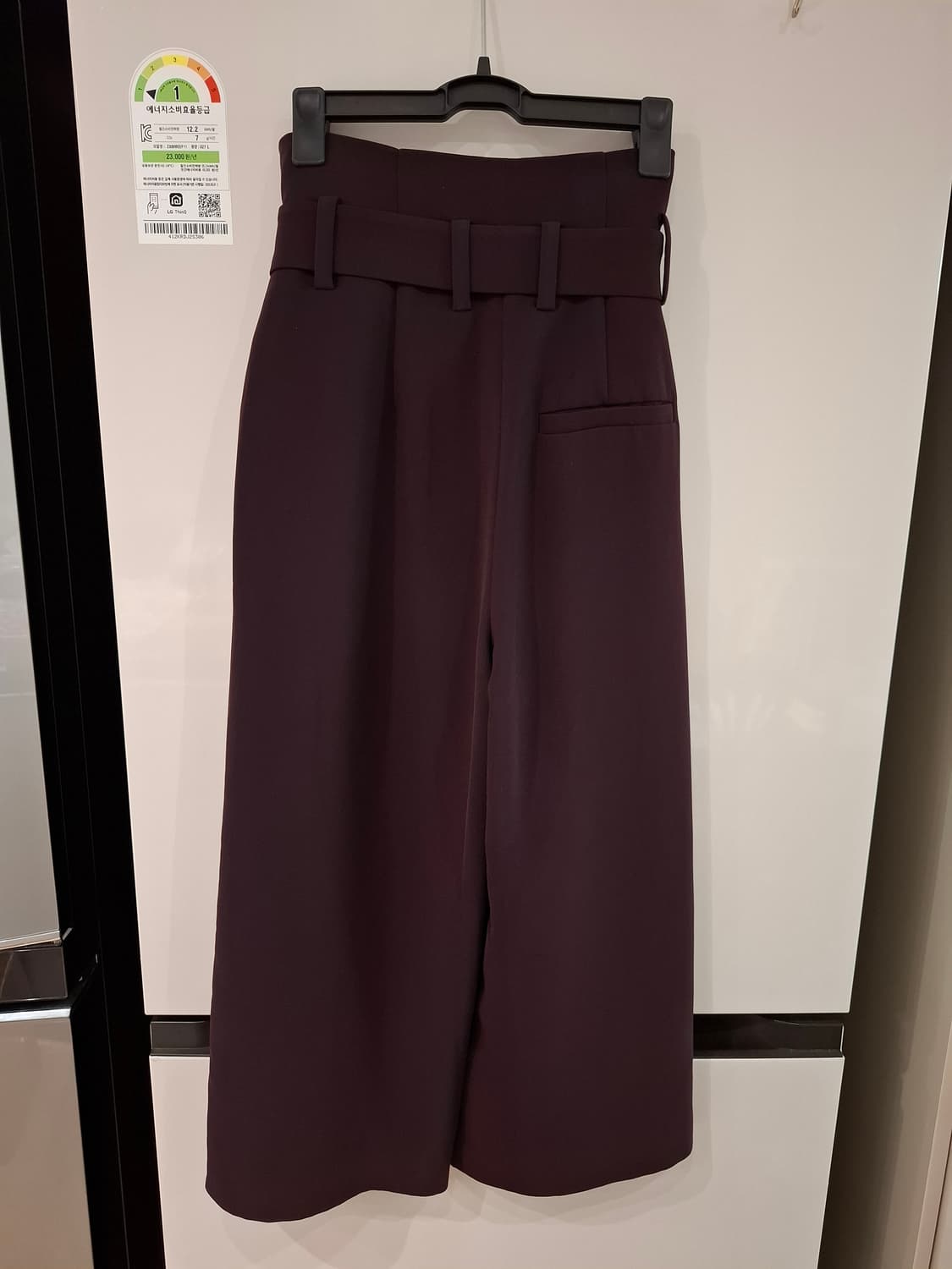 Cos 벨티드 와이드 팬츠 EUR 32 상품이미지5