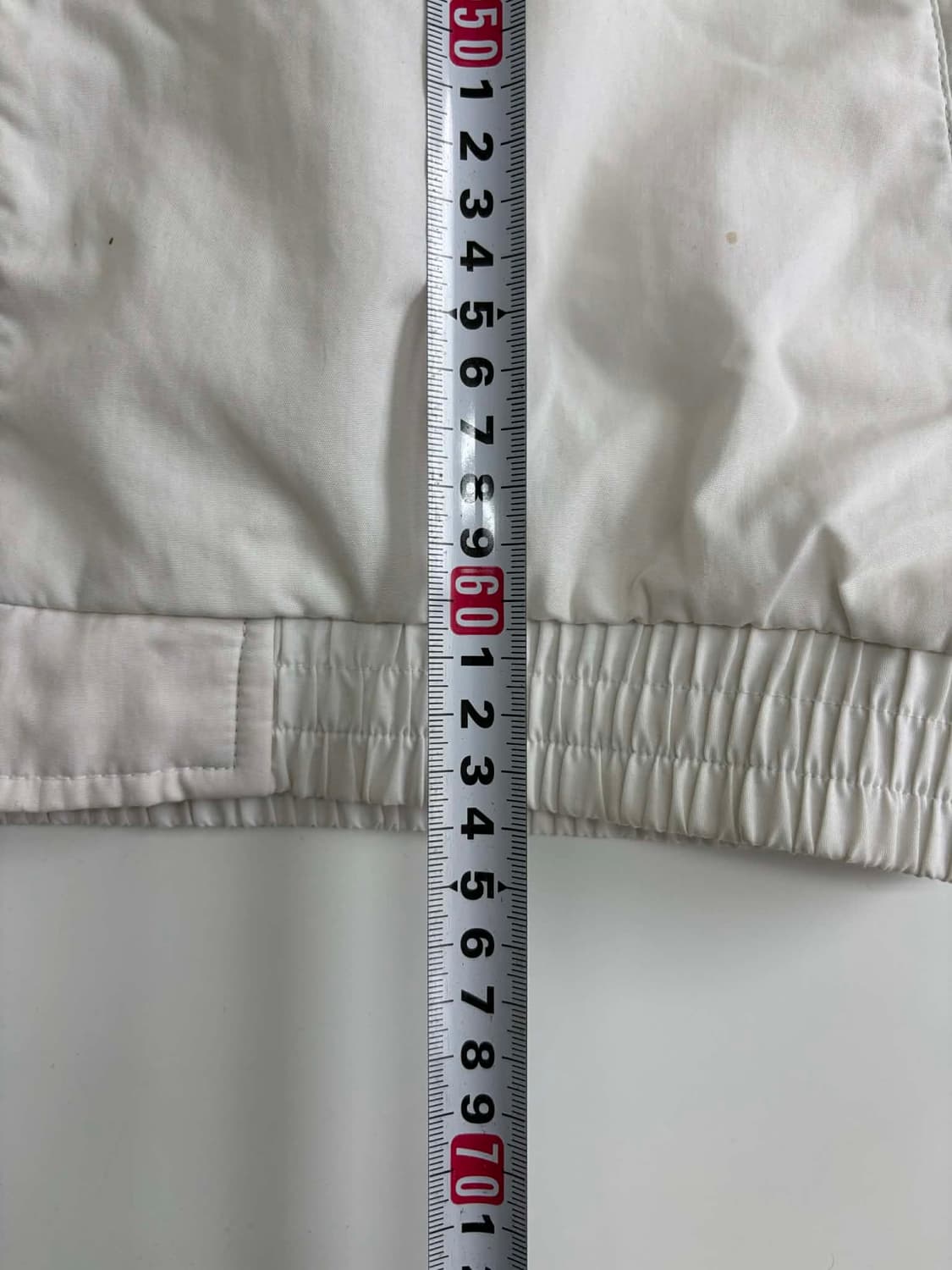 아디다스 90-00s 화이트 핀터깔 아방핏 윈드브레이커 자켓 바람막이 희 상품이미지6