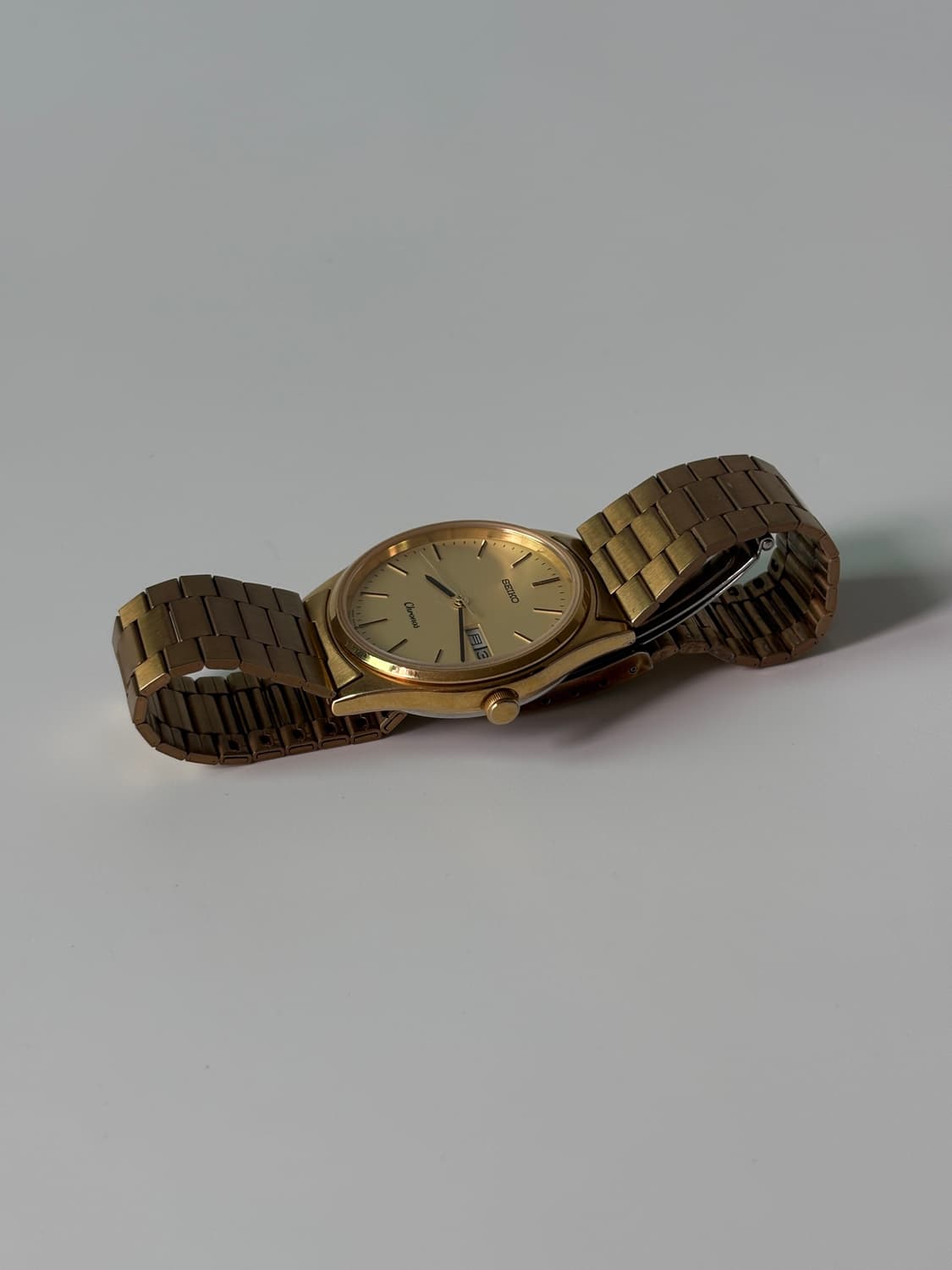 1980s Chronos Gold Quartz 상품이미지4
