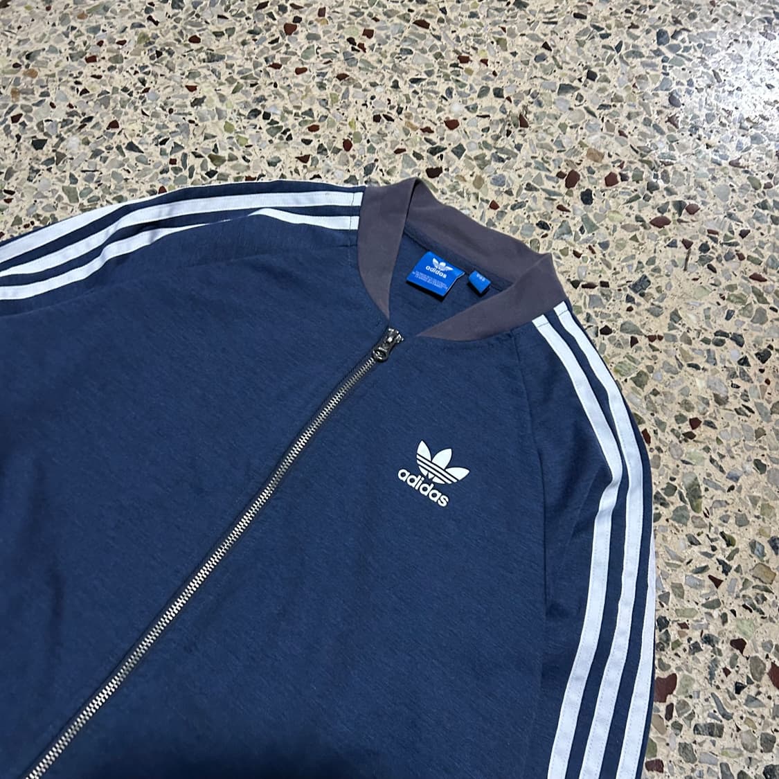 아디다스(ADIDAS) 네이비 슈퍼스타 트랙탑 져지 상품이미지2