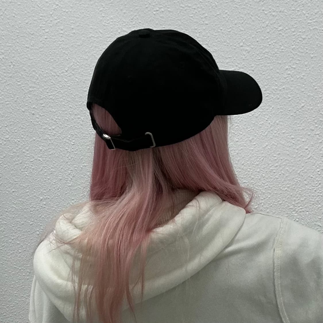 스투시 미니로고 블랙 볼캡 상품이미지2