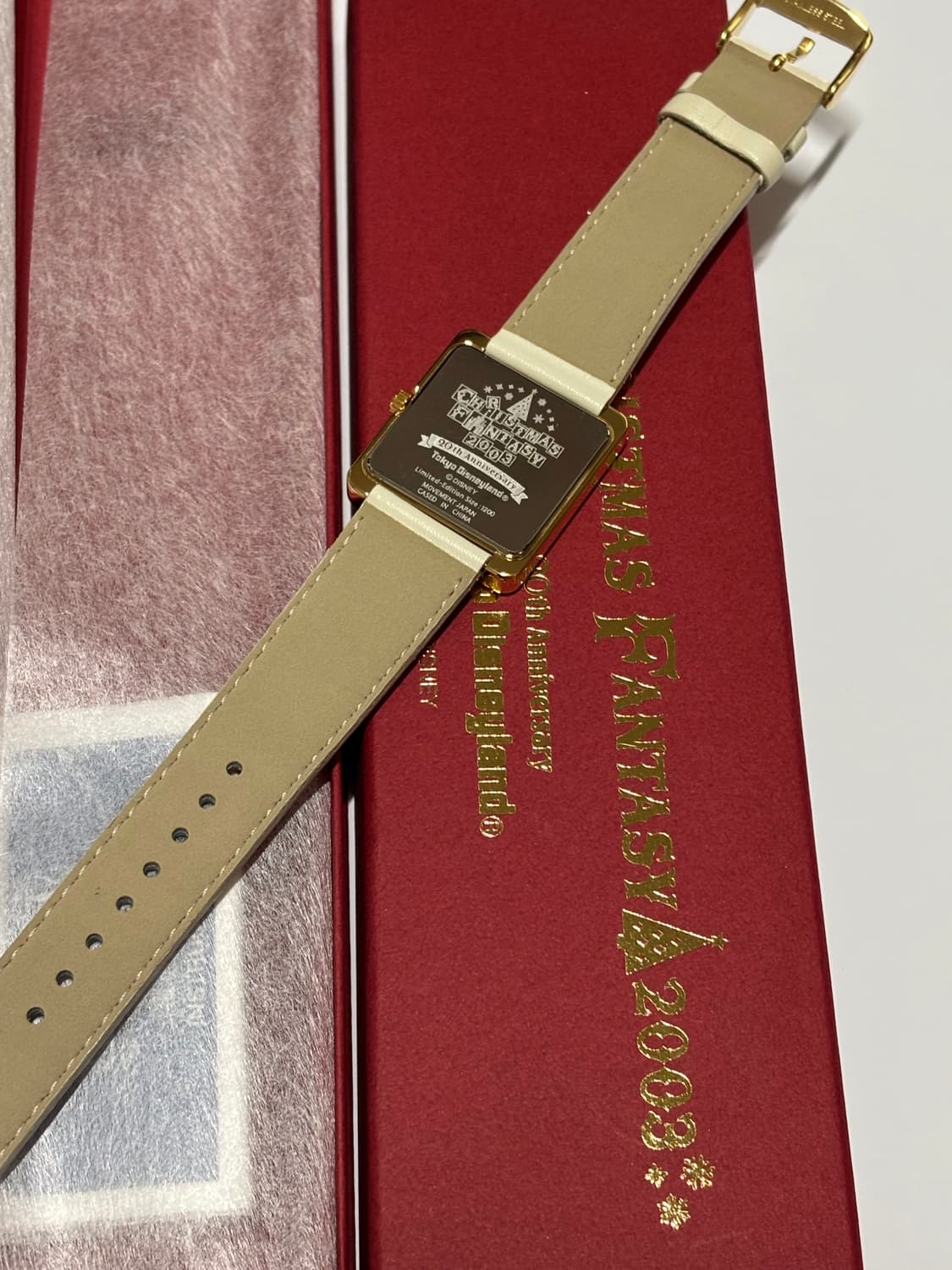 디즈니 미키마우스 20주년 크리스마스 한정시계  상품이미지8