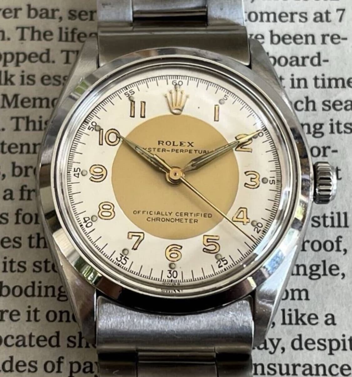 Rolex oyster perpetual twotone color 상품이미지8