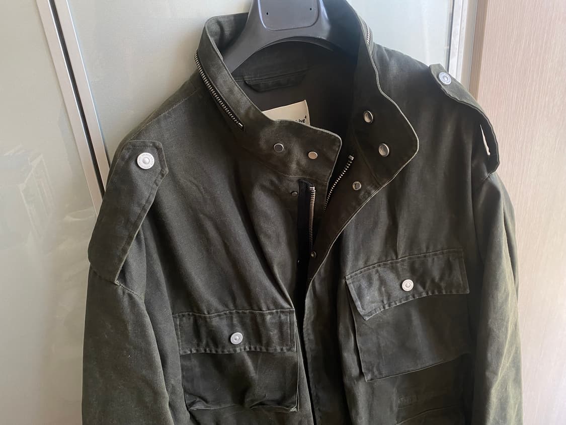 vacant archive 베이컨트 아카이브 왁스드 필드 자켓 상품이미지4