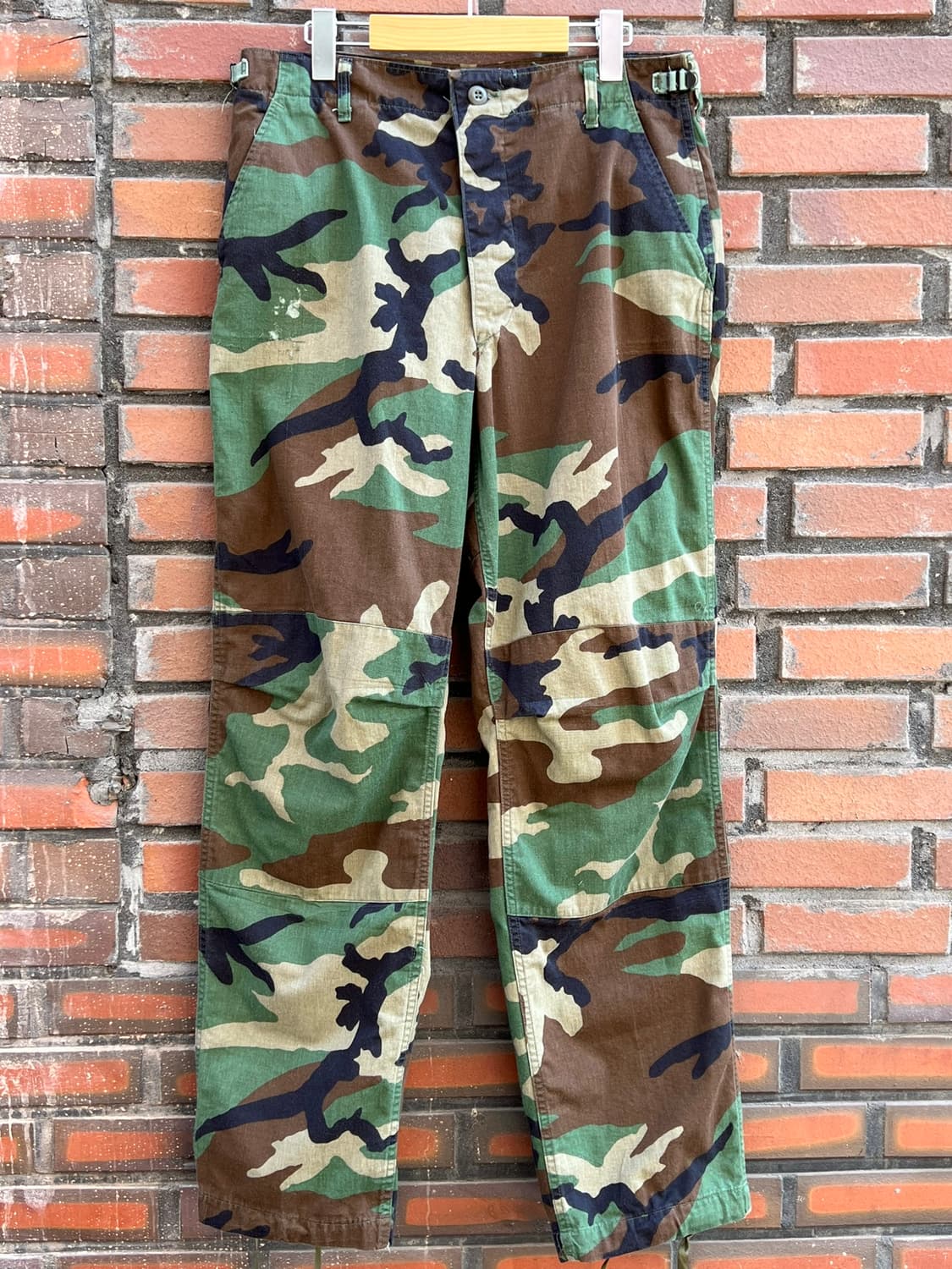 90's [35] 미군 우드랜드 BDU 커스텀 립스탑 밀리터리 팬츠 상품이미지1