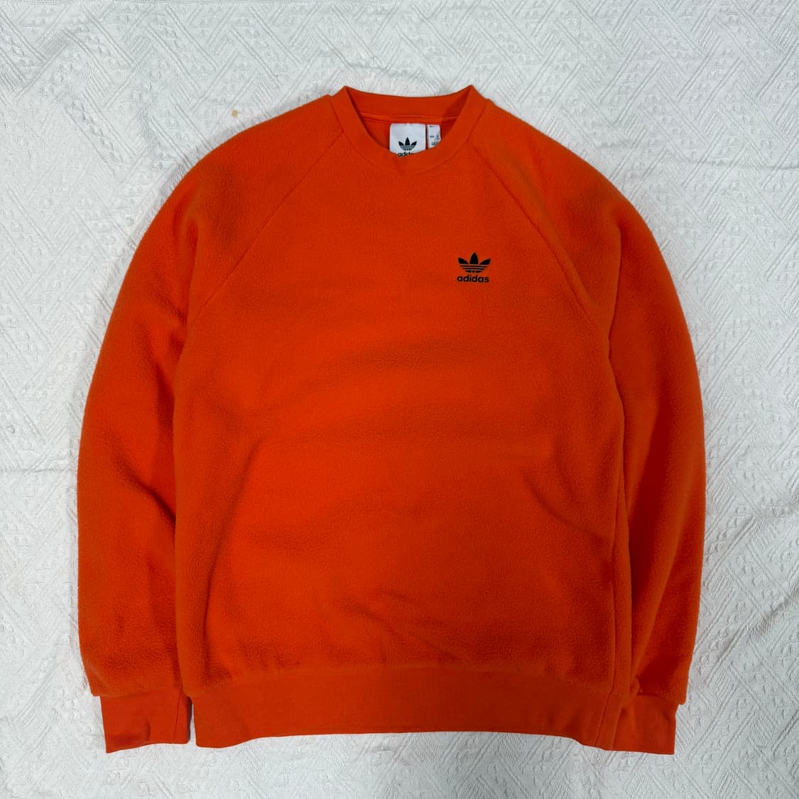 아디다스 오렌지 플리스 맨투맨 상품이미지3