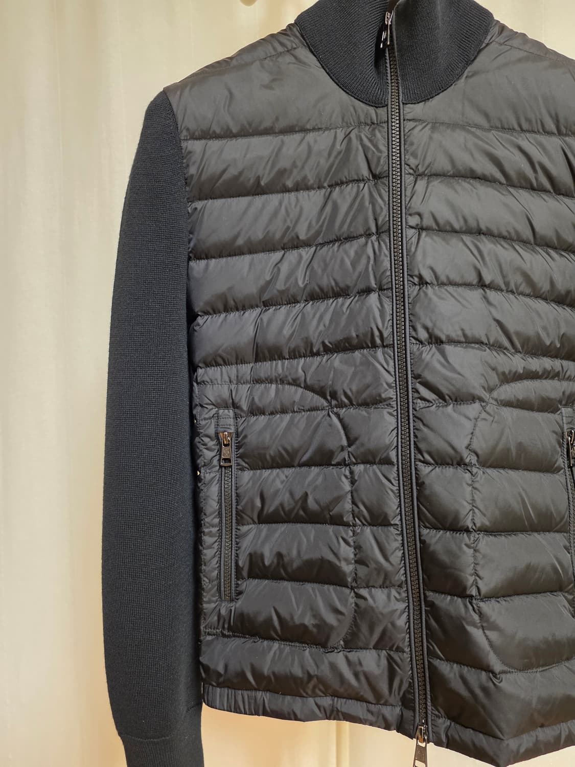 [새상품급] 몽클레어 니트 패딩 김현우 트리콧 S사이즈 상품이미지2