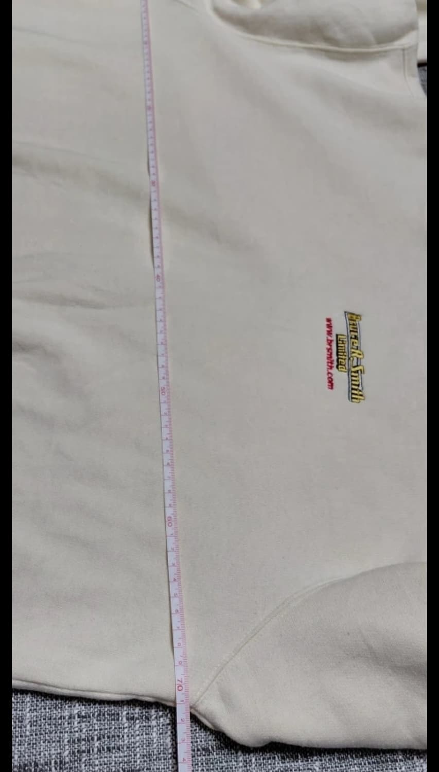 Antigua 기모 맨투맨 티셔츠 XL 아이보리 상품이미지6