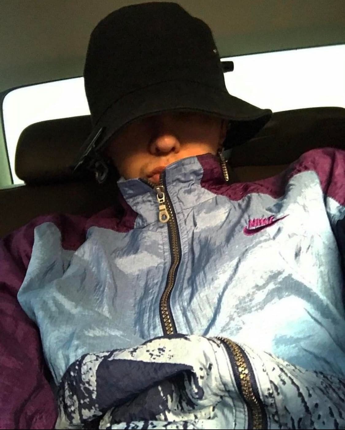 [XL]나이키 빈티지 올드스쿨 바람막이 지디님 착용 상품이미지1