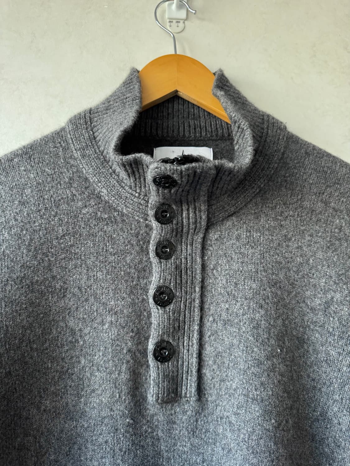 스톤아이랜드 반집업 니트 상품이미지4