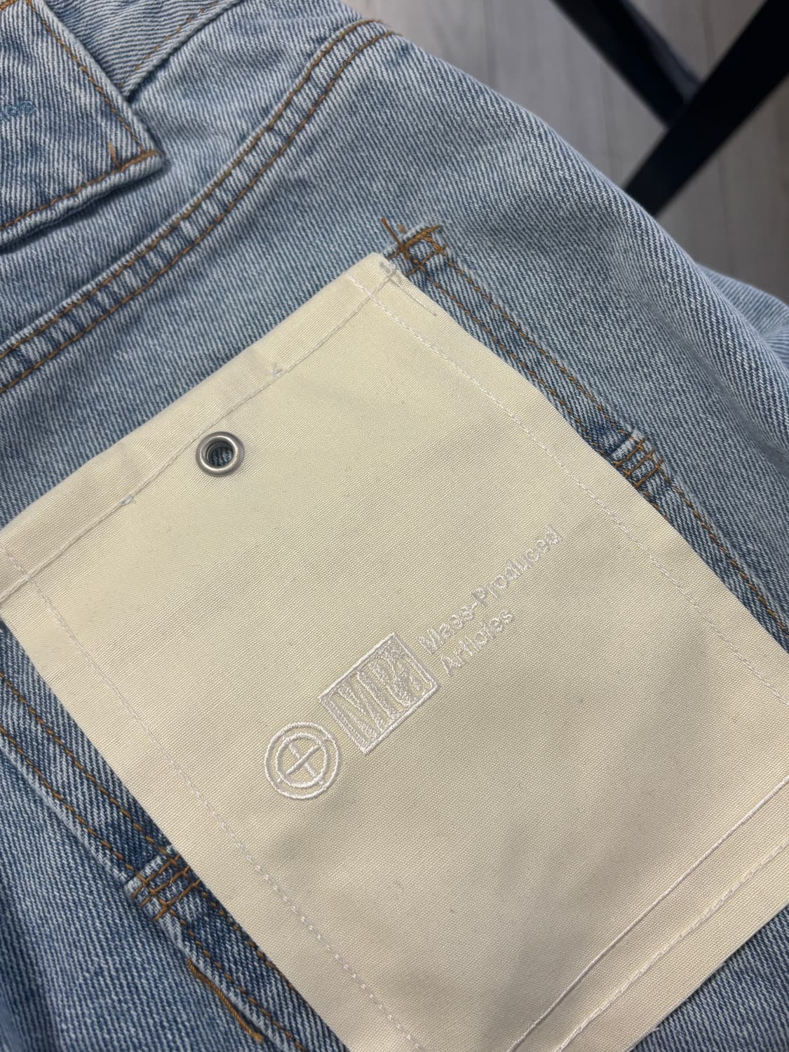 MPa 6-РОСКET DENIM PANTS (STEEL BLUE) 상품이미지3